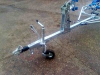 Snipe 1300kg swing beam roller trailer 4