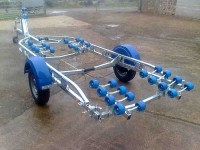 Snipe 1300kg swing beam roller trailer 6