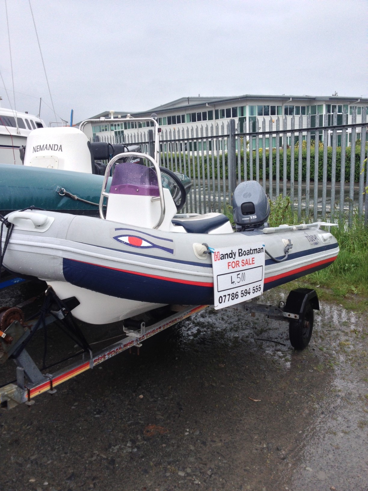 Ribeye 320 Yamaha 15hp four stroke « Ribs4U Rigid Inflatable Boat RIB